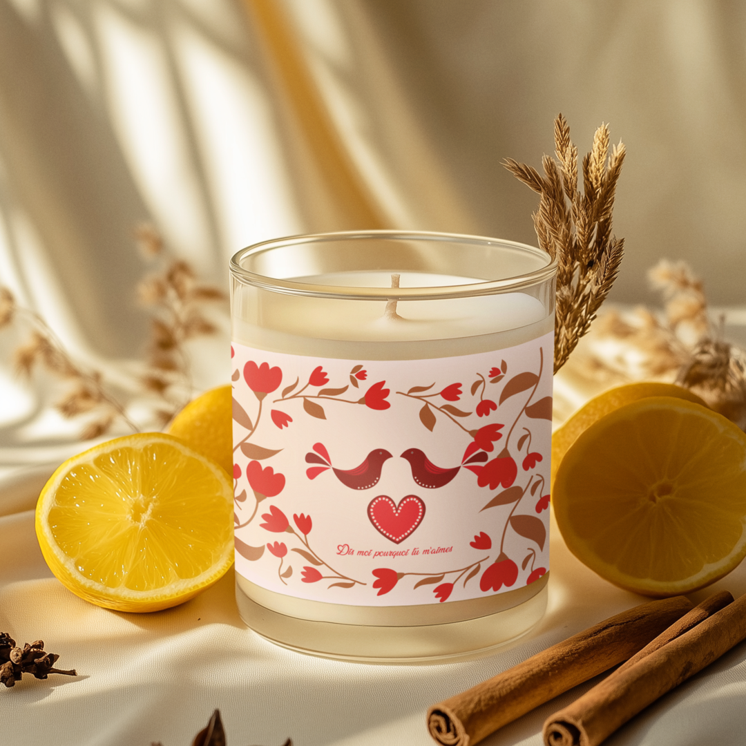 Bougie romantique – Dis moi pourquoi tu m'aimes