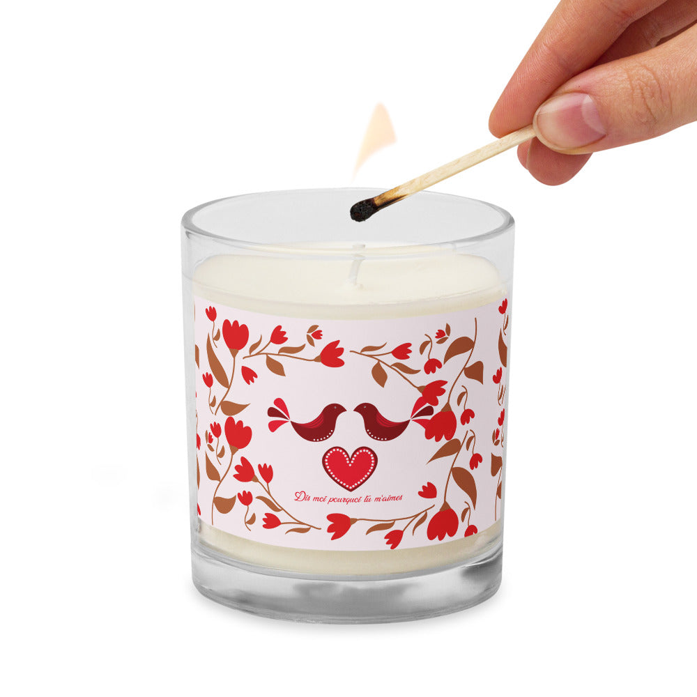 Bougie romantique – Dis moi pourquoi tu m'aimes
