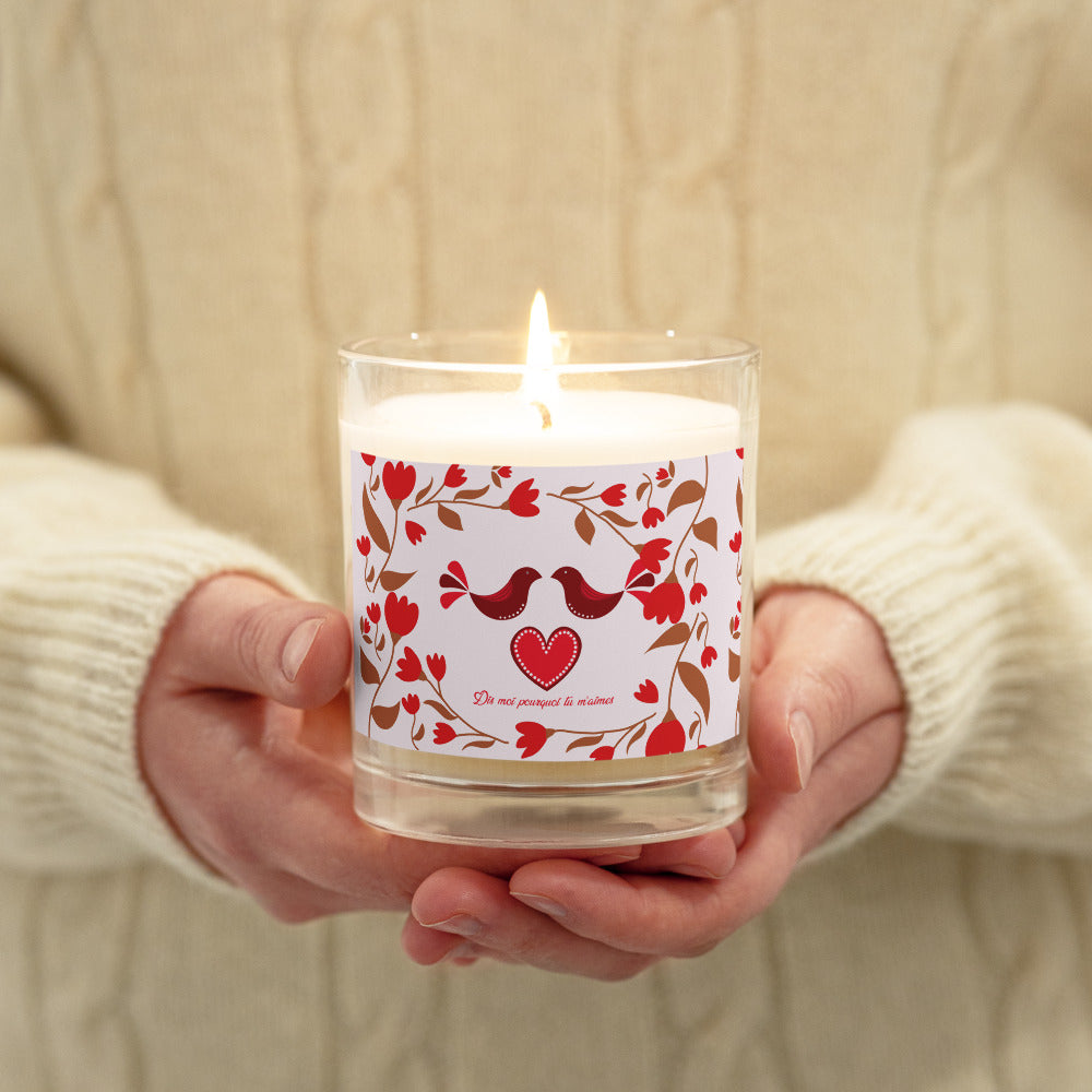 Bougie romantique – Dis moi pourquoi tu m'aimes