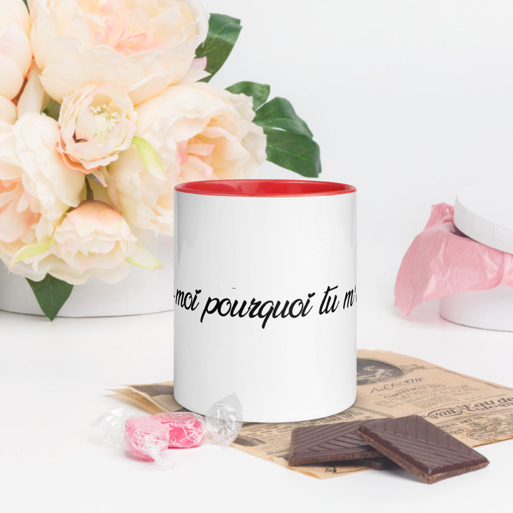 Mug d’amour – Dis-moi pourquoi tu m’aimes, encore et encore