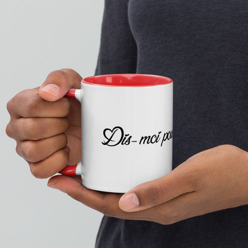 Mug d’amour – Dis-moi pourquoi tu m’aimes, encore et encore