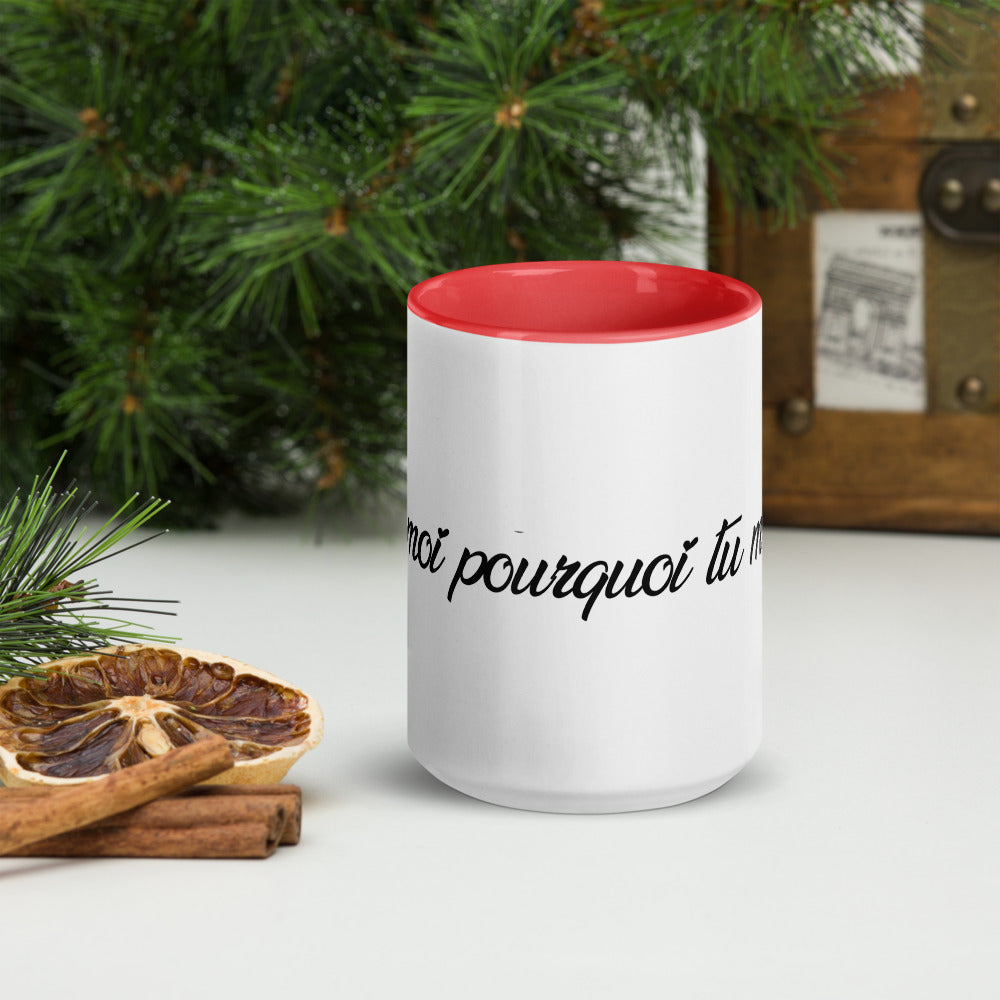 Mug d’amour – Dis-moi pourquoi tu m’aimes, encore et encore