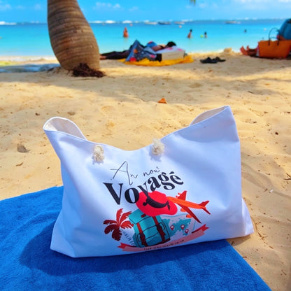 Tote bag "An nou voyagé"