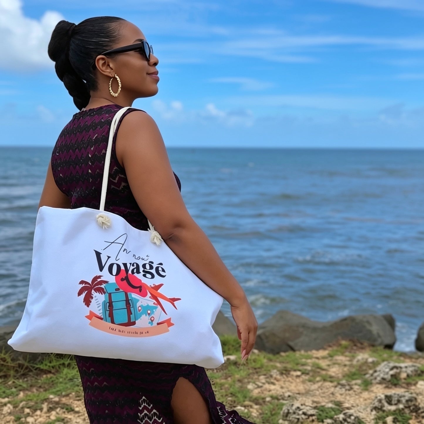Tote bag "An nou voyagé"