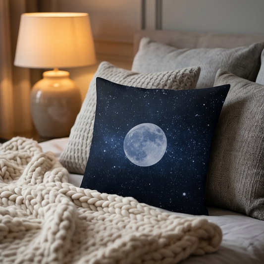 Coussin "Pleine Lune"