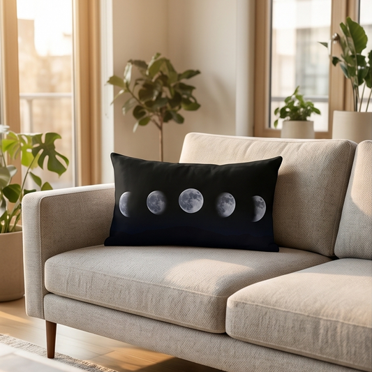 Coussin "Phase Lunaire"