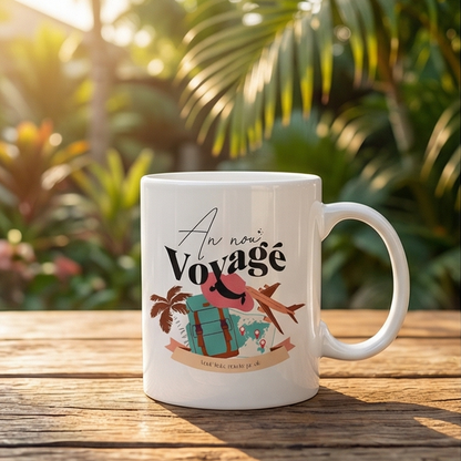 Mug "An nou voyagé"