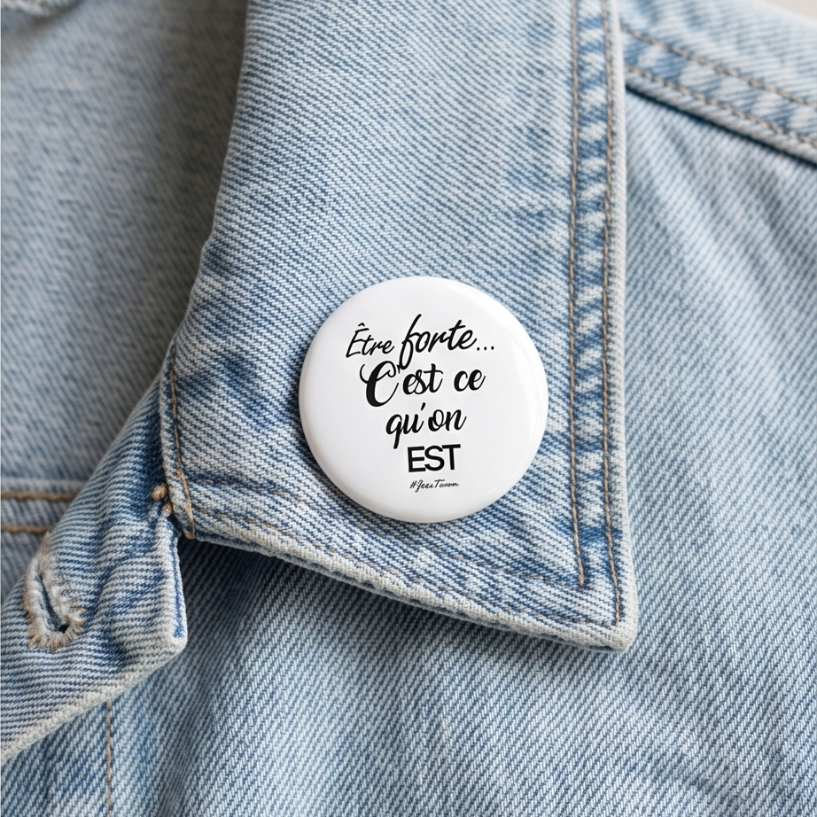 Lot de badges "Lune & Amour"
