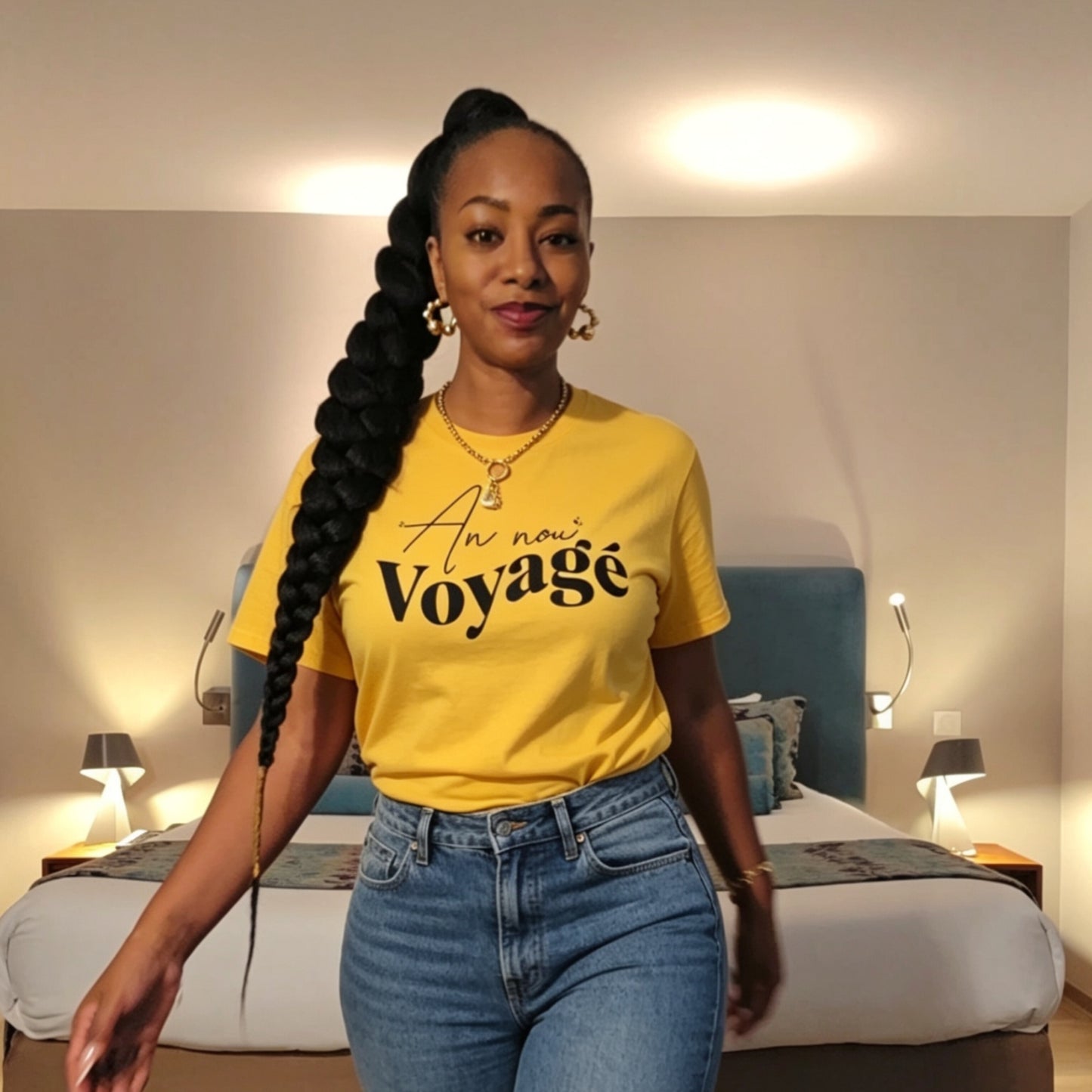 T-shirt "An nou voyagé"