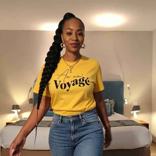 T-shirt "An nou voyagé"