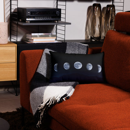 Coussin imprimé "Phase Lunaire" – Poésie et douceur nocturne