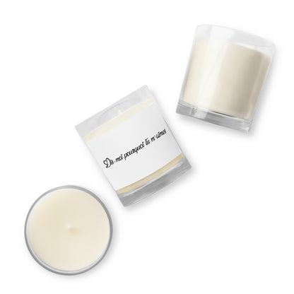 Bougie romantique – Dis moi pourquoi tu m'aimes