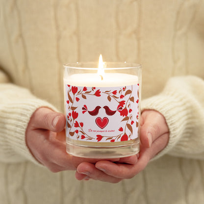 Bougie romantique – Dis moi pourquoi tu m'aimes