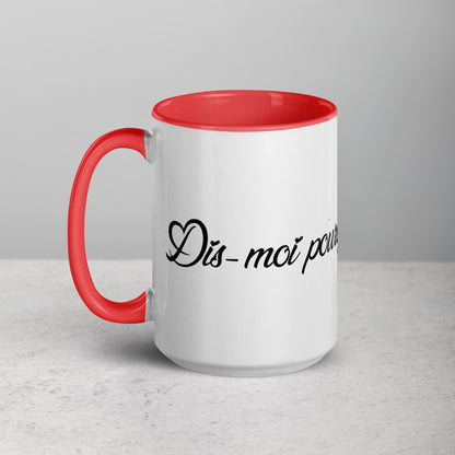 Mug d’amour – Dis-moi pourquoi tu m’aimes, encore et encore