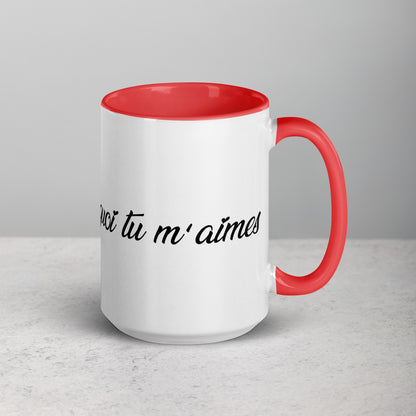 Mug d’amour – Dis-moi pourquoi tu m’aimes, encore et encore
